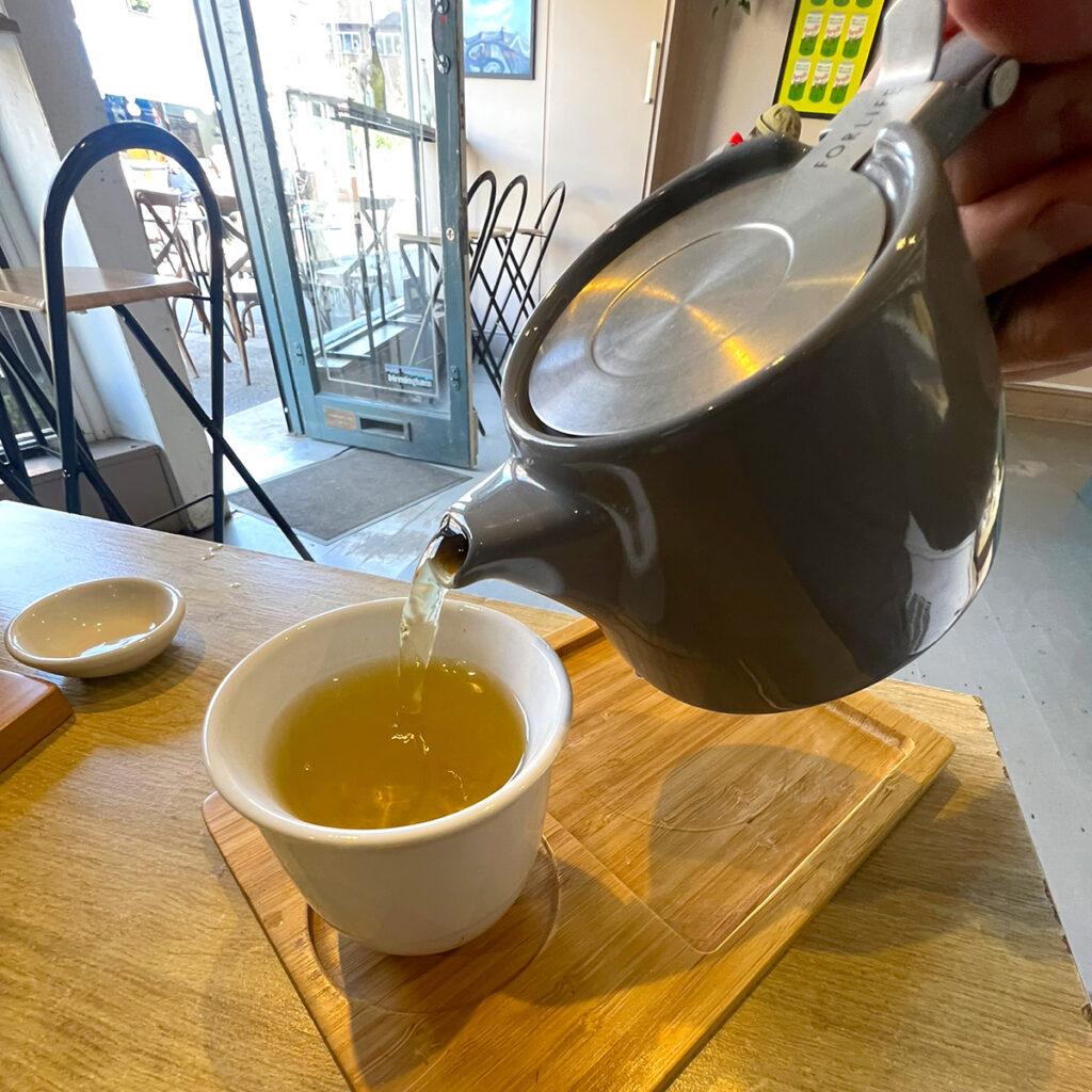 Speciality tea at Flock in Kings Heath