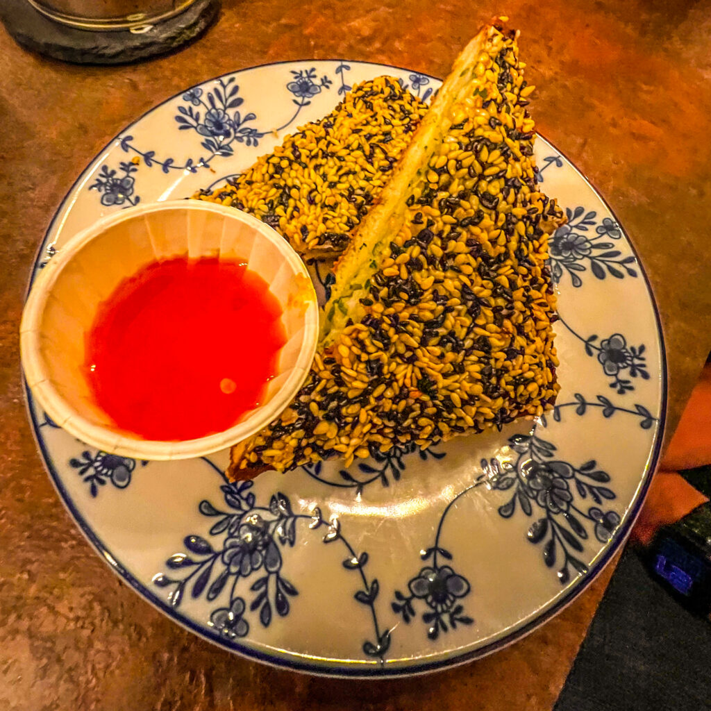 Buddha Belly's prawn toast, Best Restaurants in Stirchley Birmingham