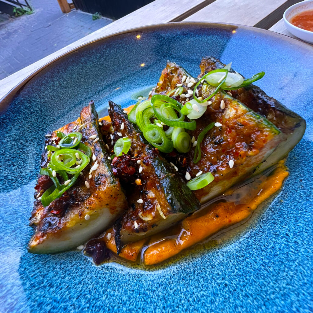 Turmeric aubergine at Eat Vietnam