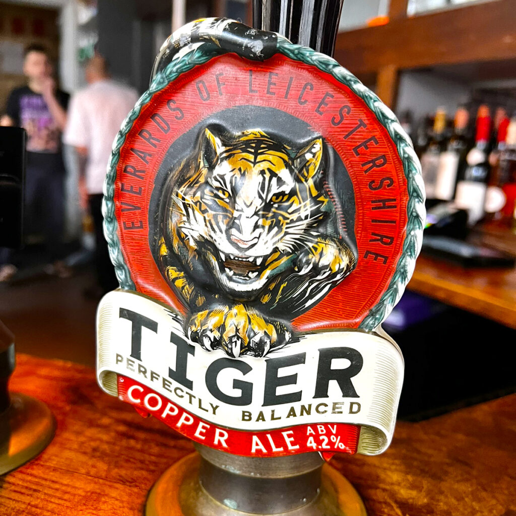 The Tiger pump clip at The Church