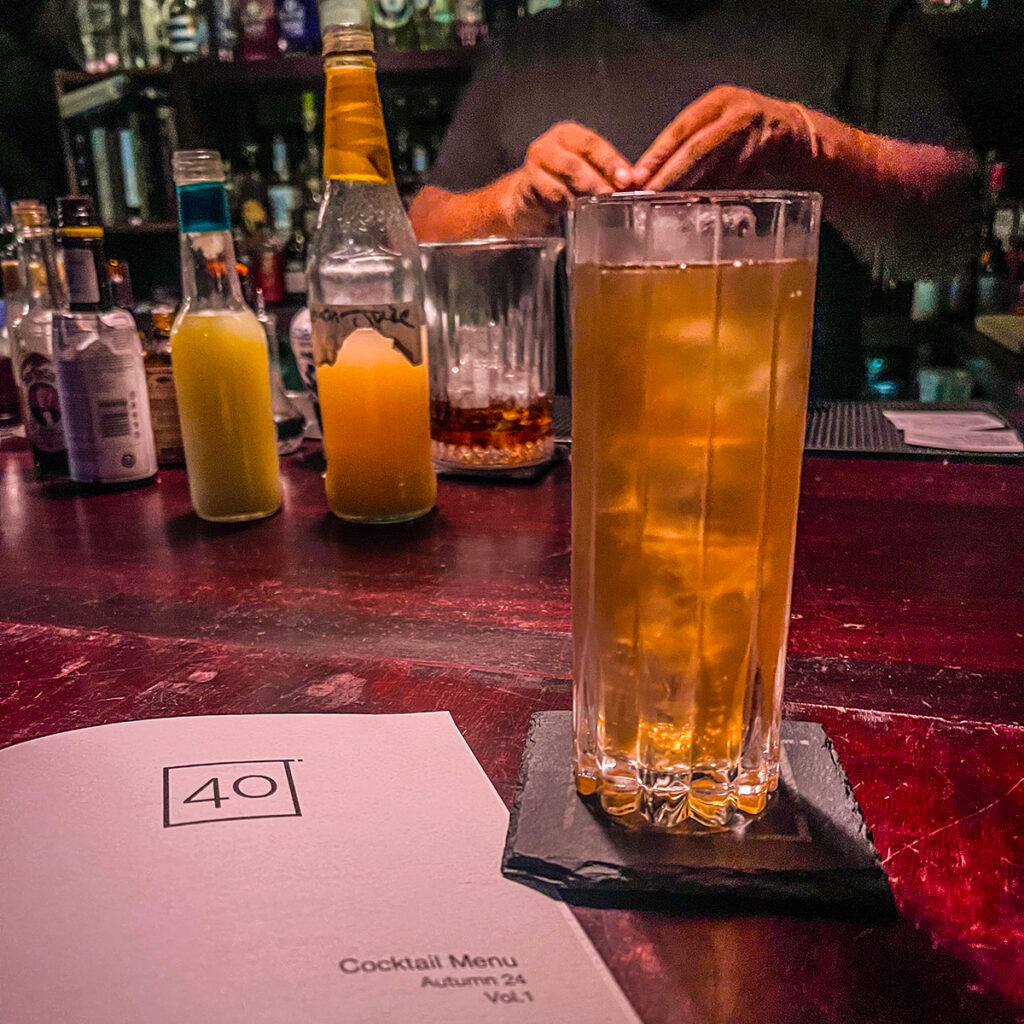 An Autumn Highball at 40 St Pauls