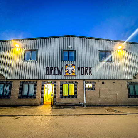 The front of Handley Tap and brewery.