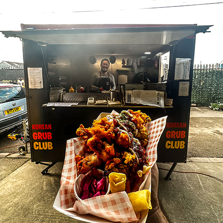 Some street food at Handley Tap. Korean Grub Club.