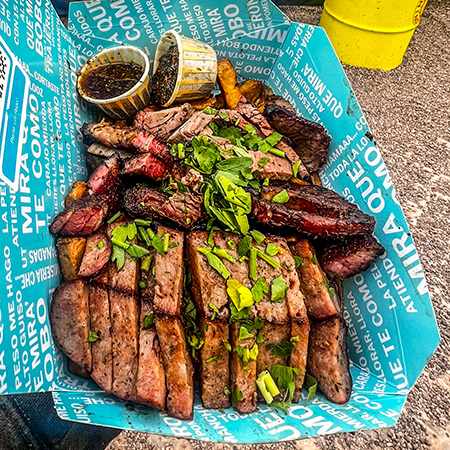 meat platter at Herberts Yard